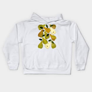 Summer and mediterranean pears Kids Hoodie